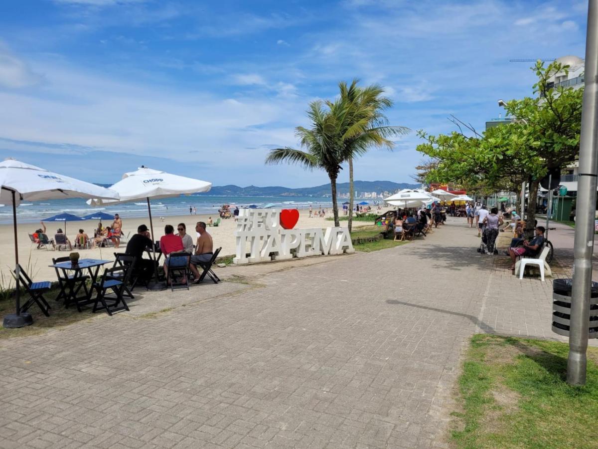 Apartamento 200 Metros Da Praia 03 Quartos Com Ar Condicionado - Meia Praia - อิตาเปมา ภายนอก รูปภาพ