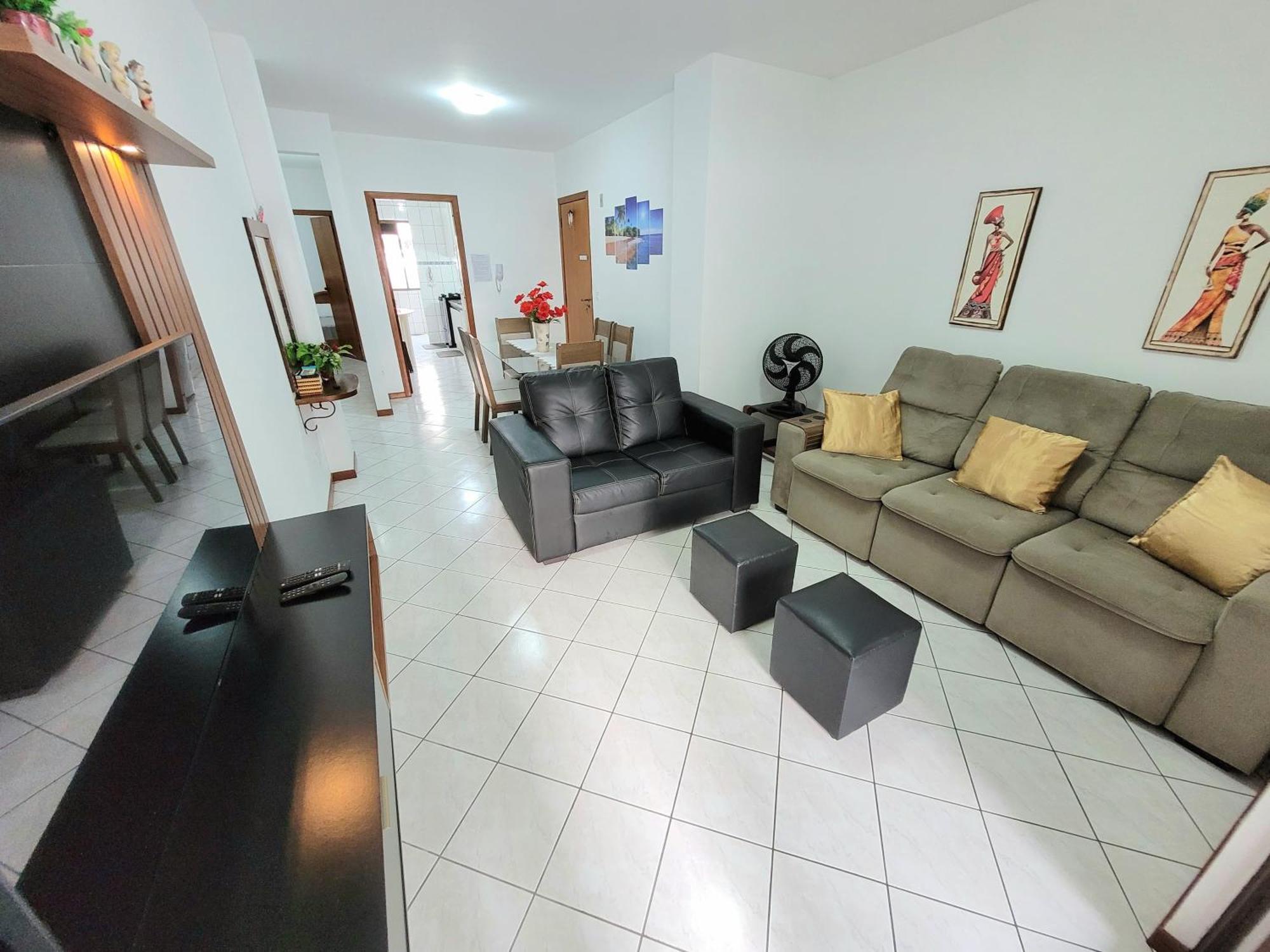 Apartamento 200 Metros Da Praia 03 Quartos Com Ar Condicionado - Meia Praia - อิตาเปมา ภายนอก รูปภาพ